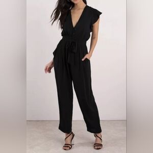 Free People Black Jumpsuit